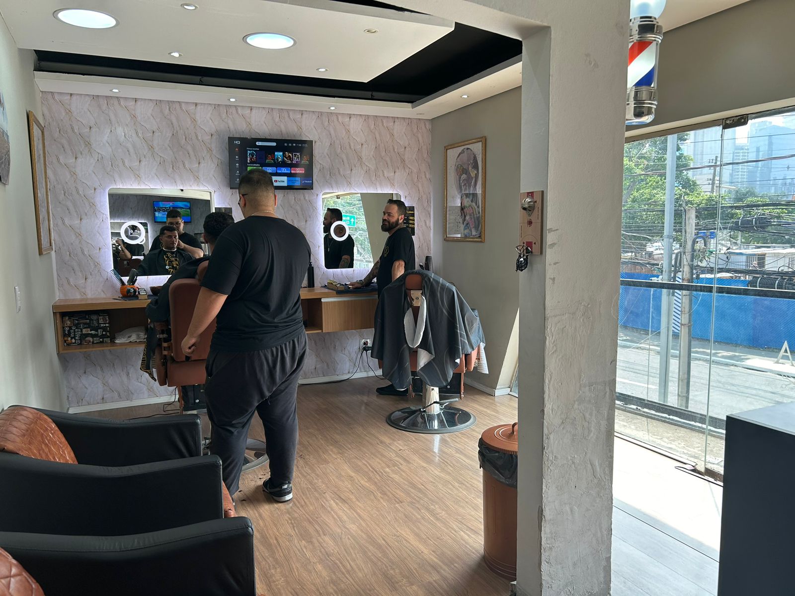 Imagem da barbearia